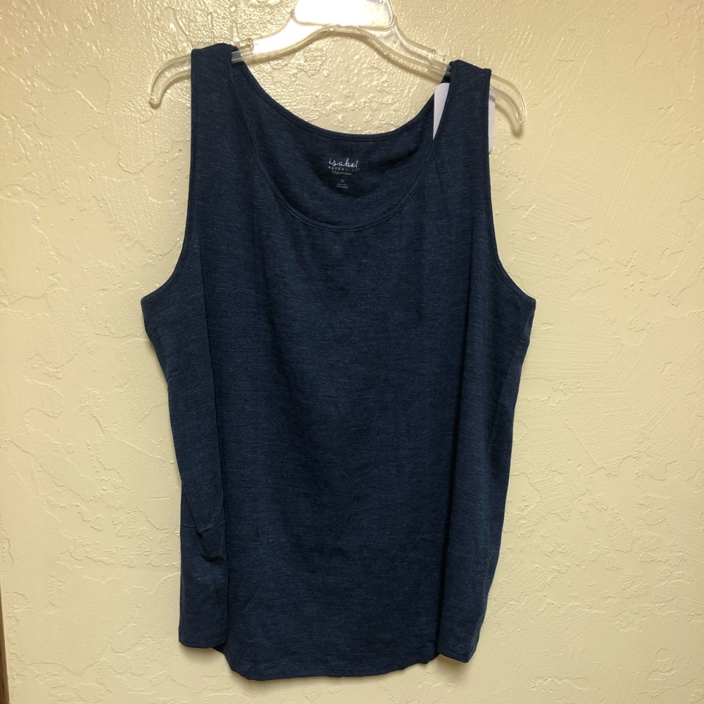 Isabel Maternity Sleeveless Top 2X